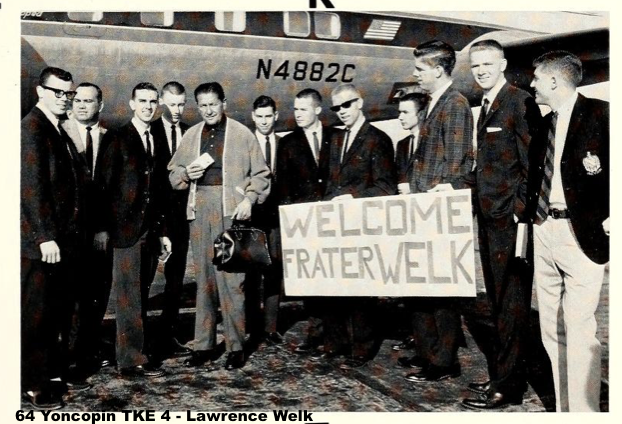 64 Greeting Frater lawrence Welk