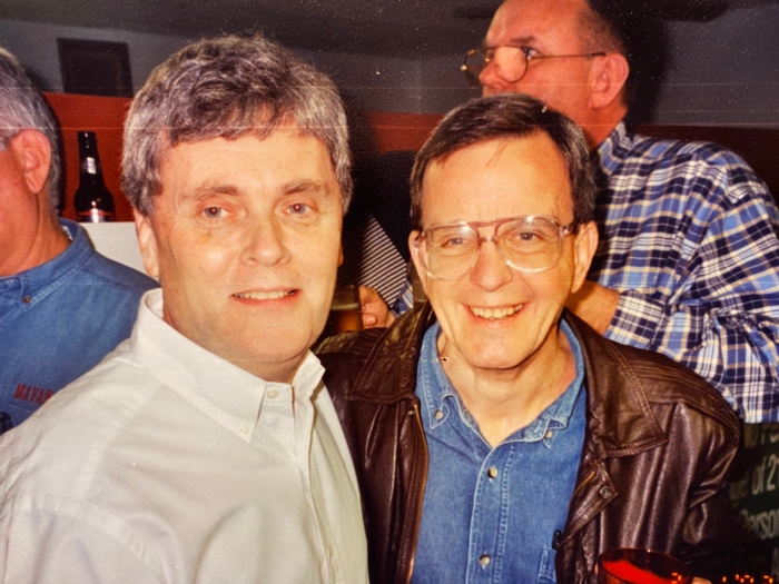 Ed Baker with Glen Williams